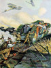 World War 1 Tanks. Illustration Of A British Tank In Battle History - Item # VAREVCHISL043EC963