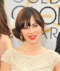 Zooey Deschanel At Arrivals For 71St Golden Globes Awards - Arrivals, The Beverly Hilton Hotel, Beverly Hills, Ca January 12, 2014. Photo By Linda WheelerEverett Collection Celebrity - Item # VAREVC1412J19A1149