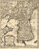 1750 French Map Of Korea. Korean National Identity Has Survived Many Invasions By Its Powerful Neighbors History - Item # VAREVCHISL001EC051