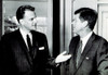 Billy Graham Greets President John F. Kennedy In Unannounced White House Visit History - Item # VAREVCPSDBIGRCS007