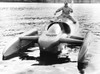 Donald Campbell Sits Astride His Jet Powered Boat History - Item # VAREVCCSUB001CS082