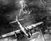 B-17 Bomber During The First Big Raid On Germany By The U.S. 8Th Air Force. The Raid Destroyed Most Of The Marienburg Focke-Wulf Aircraft Factory. World War 2. October 9 History - Item # VAREVCHISL037EC456