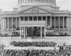 View Of The Inauguration Of President Harry Truman Showing The President Speaking At The Podium. Jan. 20 History - Item # VAREVCHISL038EC856