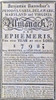 Title Page Of A 1792 Almanac Published By One Of The First African American Intellectuals History - Item # VAREVCHISL003EC030