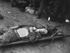 U.S. 21St Infantry Soldier Lies On A Stretcher At A Medical Aid Station. He Was Wounded While Crossing The Naktong River During The 8Th Armies Advance North From The Pusan Perimeter. Sept. 19 History - Item # VAREVCHISL038EC164