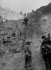 U.S. Rangers Climb A Cliff Using A Rope Ladders At The Pointe Du Hoc History - Item # VAREVCHISL037EC213