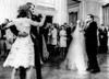 Nixon-Cox White House Wedding Reception. President Nixon Dances With Tricia And The First Lady With The Groom History - Item # VAREVCCSUA000CS659