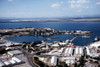 Aerial View Of The U.S. Naval Station Guantanamo Bay'S Windward Side Looking Southwest. Cuba. Jan. 10 1995. History - Item # VAREVCHISL024EC221