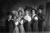 Three Women And Three Children Wearing Hats History - Item # VAREVCH4DFASHEC071