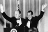 President Nixon And Vice President Gerald Ford Wave To Gop Supporters At A 1 History - Item # VAREVCCSUA000CS299