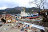 A Tug Boat Rests Upright Among The Debris In Ofunato Japan March 15 2011 Four Days After The 9.0 Magnitude Earthquake And Tsunami Of March 11. History - Item # VAREVCHISL025EC055