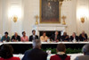 President Obama Meets With The Congressional Black Caucus To Discuss Health Care Reform At The White House. March 11 2010. History - Item # VAREVCHISL027EC041