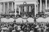 Chief Justice William Taft Administering The Oath Of Office To Calvin Coolidge. East Portico Of The U.S. Capitol History - Item # VAREVCHISL040EC648
