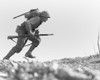 Marine Pfc. Paul E. Ison Runs Through Japanese Machine Gun Fire On Okinawa History - Item # VAREVCHISL036EC769