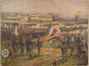 World War 1. 1917 French Poster Celebrating La Puissance Militaire De La Francs. It Depicts French Troops - Item # VAREVCHISL043EC942