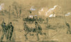 The Civil War. The Army Telegraph - Setting Up The Wire During The Battle Of Fredericksburg History - Item # VAREVCHCDLCGBEC956