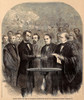 Lincoln Taking The Oath At His Second Inauguration History - Item # VAREVCHISL043EC715
