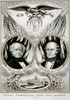 Campaign Banner For Free Soil Party Democratic Candidates Martin Van Buren And Charles Francis Adams In The Presidential Race Of 1848. The Third Party'S Candidates Split From The Democratic Party History - Item # VAREVCHISL006EC144