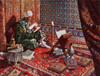 20Th Century Illustration Of The Avicenna Writing While Surrounded By Books And Luxurious Persian Decor. His Major Philosophical Treatise History - Item # VAREVCHISL015EC160