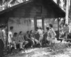 U.S. Marines At Routine Sick Call On New Georgia Island In The South Pacific During World War 2. History - Item # VAREVCHISL036EC960