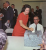 1964 Presidential Election. Lady Bird Johnson Places Her Vote In The Ballot Box At Johnson City History - Item # VAREVCHISL033EC100