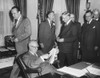 President Eisenhower Reads The Highway Act Of 1954 Before Signing. May 6 History - Item # VAREVCHISL039EC049