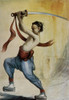 Chinese _Boxer_ Exercising To A War Song History - Item # VAREVCCLRA001BZ393