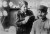 Disfigured Ww1 Veteran'S Mask Gets Finishing Touches By Sculptor Anna Ladd. 1918. The French Soldier'S Mask Of Sculpted And Painted Copper Was Made By American Artist In July 1918. History - Item # VAREVCHISL035EC055