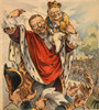 Cartoon Shows William Taft As The Choice Of President Theodore Roosevelt. Once In Office History - Item # VAREVCHISL001EC285