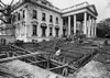 Renovation Of The White House During The Truman Administration. View Of The Northeast Corner Of The White House During The Rebuilding. Nov. 6 History - Item # VAREVCHISL038EC673