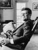 President John F. Kennedy In Rocking Chair On His 43Rd Birthday. May 29 History - Item # VAREVCHISL010EC198