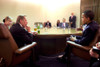 President Obama Meeting With Former Czech President Vaclav Havel In Prague. April 5 2009 History - Item # VAREVCHISL026EC223