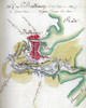 Map Of Baltimore. Drawn By Du Chesnoy For Lafayette. 1778 History - Item # VAREVCHCDLCGCEC820