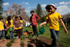 Children From Bancroft Elementary School Help First Lady Michelle Obama Plant The White House Vegetable Garden April 9 2009. History - Item # VAREVCHISL026EC046