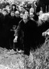 Author Alexander Solzhenitsyn Tosses Earth On Coffin Of Alexander Tvardovsky At Funeral History - Item # VAREVCPBDALSOCS008