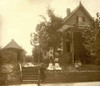 African Americans Posed In Front Of Their Middle Class Home In Georgia History - Item # VAREVCHISL008EC289
