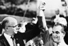 Segregationist Solidarity. Georgia Gov. Lester Maddox Leads Cheers For Alabama Gov. And American Independent Party Presidential Candidate George Wallace. Wallace Won Georgia'S Electoral Votes. Nov. 4 History - Item # VAREVCCSUA000CS269