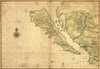 1650 Map Of Baja California And Northwest Mexico History - Item # VAREVCHISL001EC158