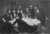 Josef Stalin Leading A Meeting With His Comrades In The Revolutionary Movement. Reproduction Of A Painting By The Artist I.Z. Vepkhvadze. Ca. 1900. History - Item # VAREVCCSUB002CS350