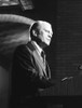 President Gerald Ford Speaking At The Dedication Of National Defense University A Department Of Defense College For Strategic Studies Located At Fort Mcnair In Washington D.C. Jan. 18 1977 History - Item # VAREVCHISL030EC030