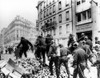 Riots-Riot Police On Barricade In The Latin Quarter Of Paris During The Riots Of 1968.. Courtesy Csu Archives  Everett Collection History - Item # VAREVCHBDRIOTCS001