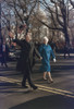 President George And Barbara Bush Walk Along Pennsylvania Avenue After The President'S Inauguration. Jan. 20 1989. History - Item # VAREVCHISL023EC232