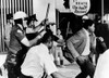 Violence On South Los Angeles Street. Police Attempt To Clear The Streets Following A Rash Of Window-Breaking And Rock-Throwing In The African American Section Of The City. Oct. 19 History - Item # VAREVCCSUA001CS690