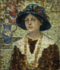 Portrait Of A Girl With Flowers Fine Art - Item # VAREVCHISL045EC077