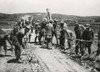 Chinese Civil War 1946-1949. Volunteers From The Communist Chinese Army Constructing A Road. The People'S Liberation Army Was Disciplined To Treat Civilians With Respect And Honesty History - Item # VAREVCHISL038EC718