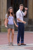 Justin Timberlake, Mila Kunis, Perform A Scene At The 'Friends With Benefits' Film Set. Out And About For Celebrity Candids - Wednesday, , New York, Ny July 21, 2010. Photo By Ray TamarraEverett Collection Celebrity - Item # VAREVC1021JLATY004