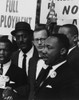 1963 March On Washington. Martin Luther King And Other Leaders Of The March Singing On The Steps Of The Lincoln Memorial. Aug. 28 History - Item # VAREVCHISL033EC505
