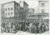 Hester Street Market On New York City'S Lower East Side In 1884. The Neighborhood Was Becoming Home Of Polish And Eastern European Jews Emigrating From The Russian Empire Because Of Anti-Jewish Pogroms. History - Item # VAREVCHISL017EC110