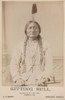 Chief Sitting Bull Holding Peace Pipe In 1885 Cabinet Card Photo. When Signing On With Buffalo Bills Wild West Show History - Item # VAREVCHISL045EC760