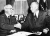 President Harry Truman Meets With President Elect Dwight Eisenhower After The November Elections. Nov. 18 History - Item # VAREVCCSUA000CS203